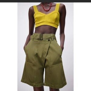 Zara cargo shorts